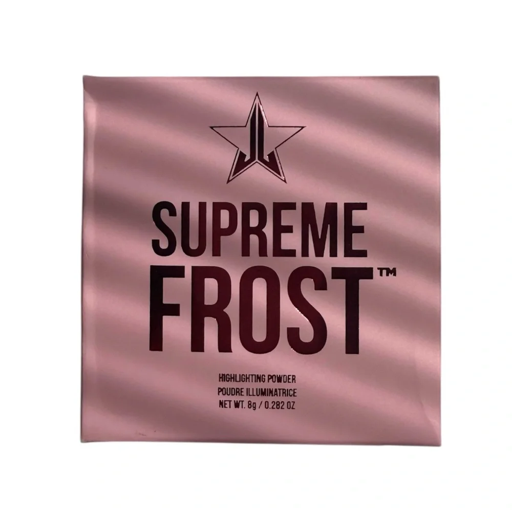 Jeffree Star Supreme Frost Frozen Peach Highlighting Makeup Powder NEW - Picture 10 of 10